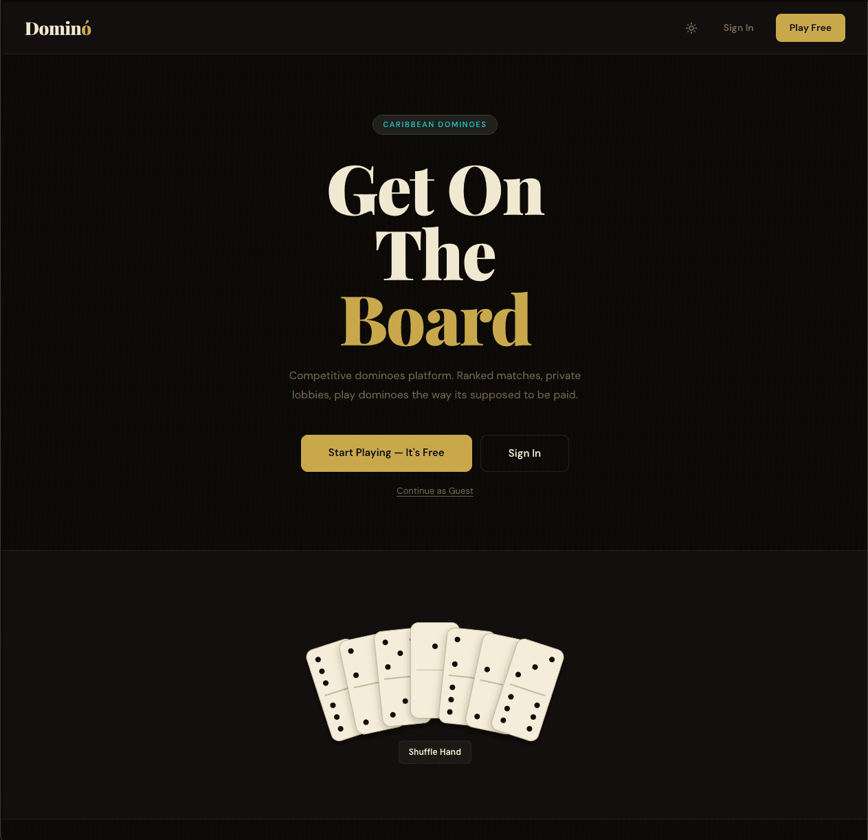 Multiplayer Digital Dominoes